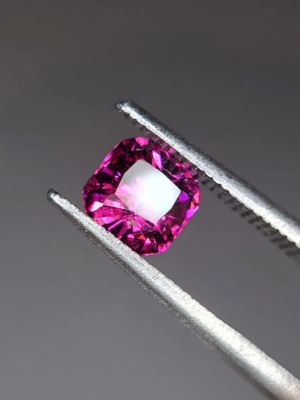1.2ct Natural Fancy Cushion Faceted Umbalite Garnet from Malawi — view 3